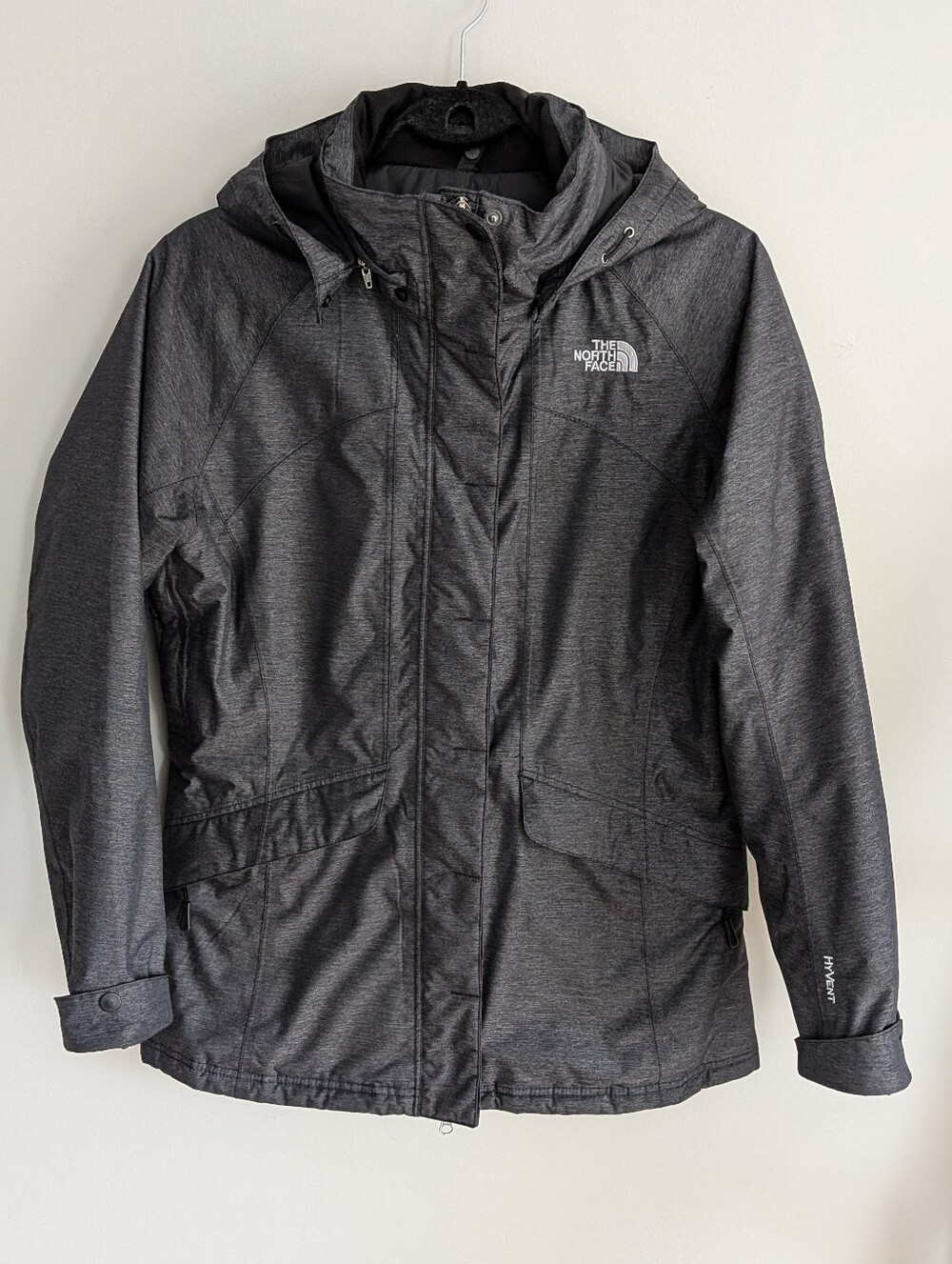 The North Face Kalispell HyVent Triclimate Shell Jacket Women’s M Grey F13